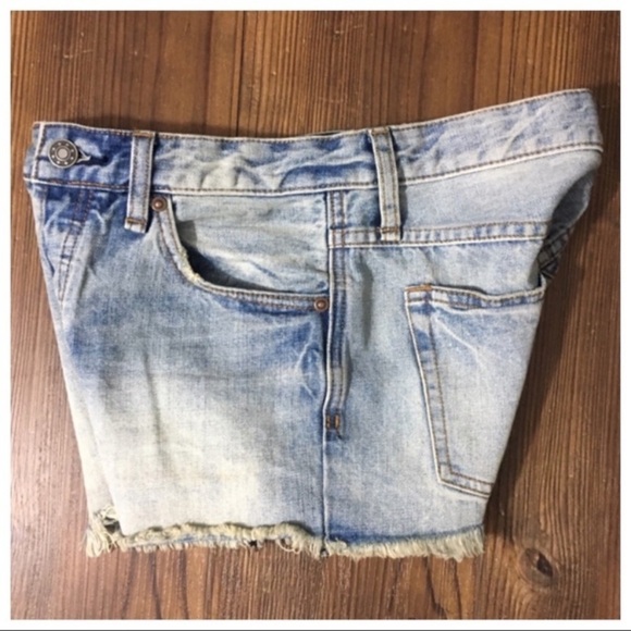 Free People Uptown Denim Shorts - Picture 6 of 7